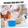 Beaupretty 5pcs Silicone Inner Pot for Wax Warmer Reliable Wax Melting Container Hair Removal Waxing Bowl for Heater and Beauty Tools view 3