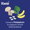 Kwai Blood Pressure 30 Tablets (Pack of 3)  Potassium Supports Normal Blood Pressure  Magnesium Contributes to Muscle Function  One A Day Supplement view 2