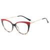 Blue Light Blocking Glasses, UV Blocking Glasses Accurate Amplification of Standard Pupil Distance for Women to Watch TV (Top Red) view 2