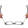 Blue Light Blocking Glasses, UV Blocking Glasses Accurate Amplification of Standard Pupil Distance for Women to Watch TV (Top Red) view 3