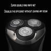 JQUAL Electric Razor for Men, Waterproof face grooming electric shaver men powerful rotary male wet dry face electric razor men rechargeable beard shaving view 2