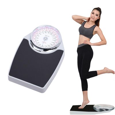 YAERLE Mechanical Weight Scale,Cold Rolledsteel, Large Analog Dial, Easy To Read, Retro Weight Scale,Accurate Weighing With Non-Slip Coating