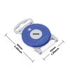 16pcs Hearing Aid HF4 Pro Protection Wax Guards Filters Cover(Blue - Left Ear)2.4mm with Instruction Manual Compatible with Siemens,Signia,Rexton view 2