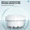 Denture Bath Case,denture bath,Double Layer,retainer case,Leakproof Portable Retainer Box,for Travel Cleaning Store(White) view 3