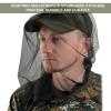 AWAVM Midge Nets for Head 5 Pack Mosquito Head Net Fine Mesh Nylon Insect Protecting Face Neck Cover for Outdoor Camping Hiking Fishing Gardening Travel Essential view 2