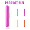 4 Pack Toothbrush Cases Travel Toothbrush Holder Portable Toothbrush Container Case Plastic Toothbrush Carrier Cover Case Toothbrush Protector for Traveling, Bathroom, School, Home, Camping view 2