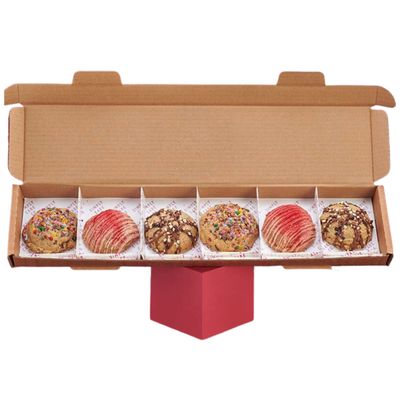 Simply Cake Co. - Cookie Selection - 6 All-Butter Cookies - Gluten Free - Chunky & Gooey - Classic Fillings - Delicious Variety - Luxury Treats - Made with Premium Ingredients