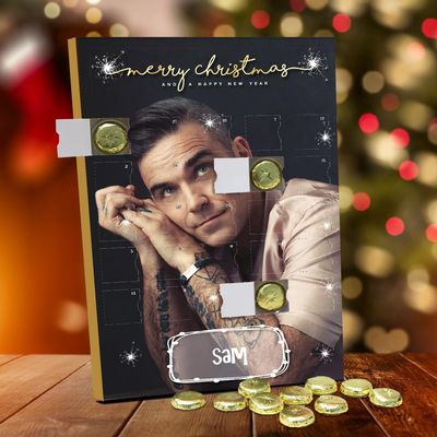 Personalised Chocolate Advent Calendar - Robbie