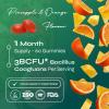 Known Tasty Pre+Pro Gut Support Gummies  3 Billion CFU Bacillus Coagulans &  Natural Pineapple & Orange Flavour  60 Vegan Gummies, 1 Month Supply view 3
