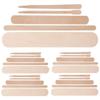 EXCEART 500pcs Single Use Wax Applicator Sticks for Body Hair Removal Wood Wax Wands for Home Waxing Kits view 1