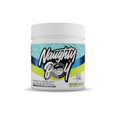 NaughtyBoy Hydration Electrolyte Powder - Citrus Dream, 255g, Sugar-Free Hydration Drink with Creatine, Zero Calories, Electrolyte Support & Recovery