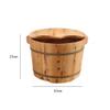 SilteD,Bathroom Accessories Footbath Tubs,Massage Foot Barrel,Volume Smooth Surface Sauna Wooden Bucket view 2