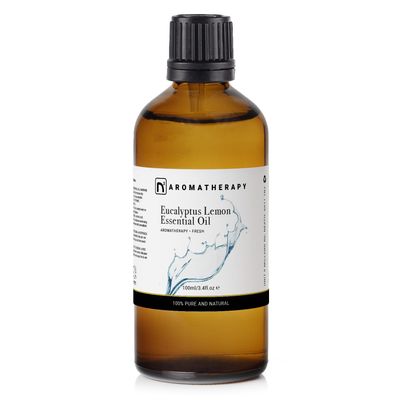 n2 Aromatherapy Eucalyptus Lemon Essential Oil 100ml - Natural Cleaning, Skincare, Diffusers, Soap, Candle Making