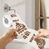 Qpout You're 40 Printed Toilet Paper,40th Birthday Gag Gift for Women and Men, Funny Novelty Roll for Best Friend, Prank Surprise, Bathroom Decorations for 40th Birthday Party view 4