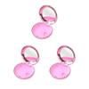 3 Set of Travel Retainer Case with Mirror Mouth Guard Case Protection with Vent Holes Rose Gold view 1