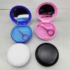 3 Set of Travel Retainer Case with Mirror Mouth Guard Case Protection with Vent Holes Rose Gold view 3