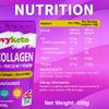 Keto Collagen by Groovy Keto | Bovine Collagen Peptides Powder + MCT C8 Powder | Hydrolysed Collagen & MCT C8 Oil | Sugar Free | Keto Friendly | Collagen Supplements | Unflavoured view 4