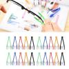 20pcs Portable Microfiber Eyeglass Brush, Eyeglass Cleaner Brush, Soft Spectacle Cleaner Clip Easy to Clean Tweezer Design for Quick Glasses Cleaning view 2