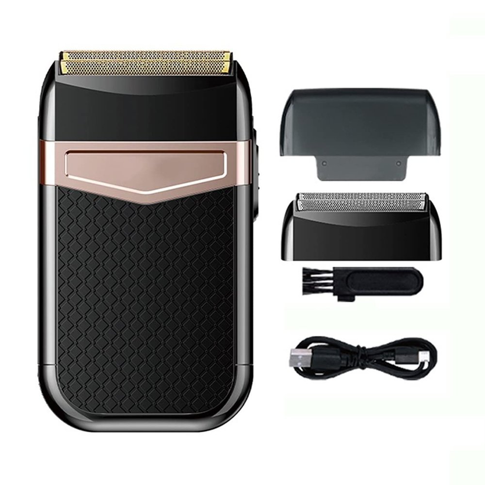Electric Razor for Men, Rechargeable Shaving Machine Electric Razor For Men Electric Shaver Beard Razor Wet-Dry Dual Use WaterProof Fast Charging