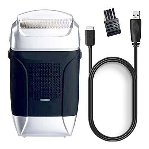 Electric Razor for Men, Powerful electric shaver wet dry electric razor for men grooming washable foil beard facial shaving machine rechargeable USB