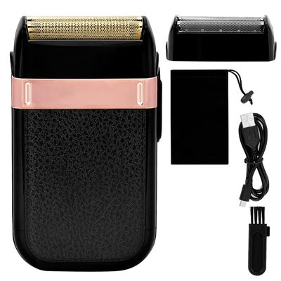 Electric Razor for Men, Clipper Electric Shaver Men's Razor Beard Trimmer Shaver For Men Portable Shaving Machine Hair Clipper Facial Epilator (Color : Black no box)