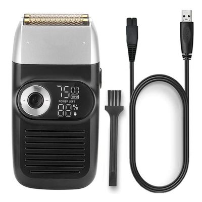 Electric Razor for Men, 3 speeds powerful hair electric shaver for men bald head electric razor beard shaving machine barber finishing fades tool