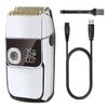 Electric Razor for Men, Metal Housing Hair Shaver For Men Electric Rechargeable Beard Electric Razor Wet Dry Bald Head Shaving Machine 3 Speed Adjust view 1
