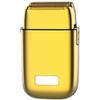 Electric Razor for Men, Professional barber finishing fades hair shaverall metal rechargeable electric beard electric razor bald shaving machine (Color : Gold) view 1
