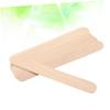 ULTECHNOVO 100pcs Cosmetic Beauty Care Rod Unhairing Tool Premium Spatula for Waxing Makeup Application Tongue Depressing Light Yellow view 3
