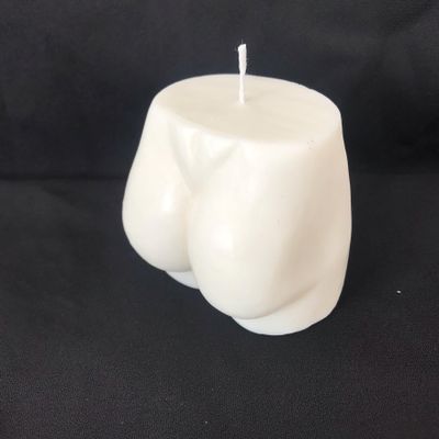 Cheeky Man Bum Male Candle 7cm Gay Interest Naughty Candle (Pomegranate Noir)