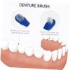 Healeved 8pcs Denture Brush Dual Toothbrushes Denture Cleaning Brush Use for False Cleaner view 3