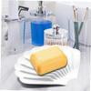 Anneome 4pcs Silicone Shell Soap Dish Self-draining Mesh Holder for Bathroom Kitchen view 2