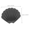 Anneome 4pcs Silicone Shell Soap Dish Self-draining Mesh Holder for Bathroom Kitchen view 4