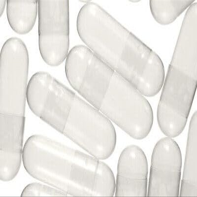 100 x Size 00 Vegetarian HPMC Clear Empty Capsules Size 00 Vegan Vegetarian Plant-Based Empty Pill Cases