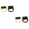 Beaupretty 4pcs Beard Brush for Men Comb and Shredded Hair Brush for Beard Cleaning and Hair Styling Convenient Cleaning Tool for Barbershop Use view 1
