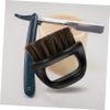Beaupretty 4pcs Beard Brush for Men Comb and Shredded Hair Brush for Beard Cleaning and Hair Styling Convenient Cleaning Tool for Barbershop Use view 4