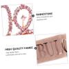 Abaodam 3sets Hair Comb and Party Etiquette Belt Sash for Party Celebrations Birthday Supplies for Adults view 2