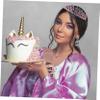 Abaodam 3sets Hair Comb and Party Etiquette Belt Sash for Party Celebrations Birthday Supplies for Adults view 4