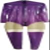 100% Latex Unisex Purple and White Transparent Catsuit,Custom Color,XL view 1