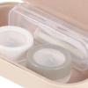 Beavorty Portable Cute Vision Care Case Glitter Design for Travel and Daily Use Small for Convenient Storage view 3