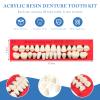 Scettar 6 Pieces Acrylic Resin Fake Teeth, False Tooth Dental Denture False Teeth Synthetic Polymer Resin Denture Teeth for Halloween Makeup Teach Practice DIY Cosplay Costume Party Ornament Supplies view 2
