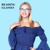 ZONLON 5 Pack Reading Glasses for Women - Anti Blue Light Blocking with Spring Hinges (5 Multicolor C3, 3.00) view 2