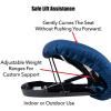 Samnuerly Uplift Seat Assist Cushion, Upeasy Seat Assist for Seniors & Disabled - Portable Seat Self-help Lifting Device - Support up to 150KG (Assist Cushion Lifting Seat) view 3