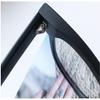 NOVESIXTDAT Classic Reading Glasses Stylish Anti Glare Computer Readers Blue Light Blocking Flat Light Mirror Presbyopic Glasses (Color : Sand-black, Size : +300) view 4