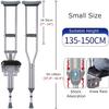 SilteD Crutches Elderly Walking Stick Folding Tripod Canes Mual Retractable Triangle Stool Crutches with LED light Present view 2