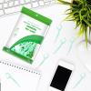 200 Pcs Dental Floss, Floss Sticks Dental 2 in 1 Toothpicks Sticks Disposable Portable Interdental Cleaning Tool for Teeth Cleaning, Green, 7.5CM view 2