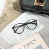 NOVESIXTDAT Anti Eye Strain Computer Readers Blue Light Blocking Reading Glasses Round Flat Light Mirror Presbyopic Glasses (Color : +0.00, Size : Sand) view 1