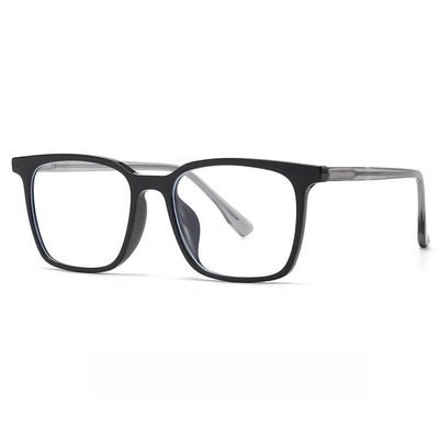 NOVESIXTDAT Fatigue Relieve Reading Glasses Computer Readers Blue Light Blocking Oversized Flat Light Mirror Presbyopic Glasses (Color : Black-gray, Size : +200)