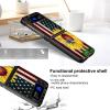 Qindaiwen Designed for Samsung Galaxy Z Flip 4 5G Hard PC Phone Case Shockproof & Drop-Resistant Fashionable Patterns for Enhanced Protection, Sunflower USA Flag view 2