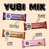 Yubi Mix Variety Box 12 Pack - Protein Bars - 99 Calories, High Protein, High Fibre, Low Sugar, Gluten Free and Dairy Free - Healthy Snacks/Nutrition Bar - Chocolate Bars - 420g view 3